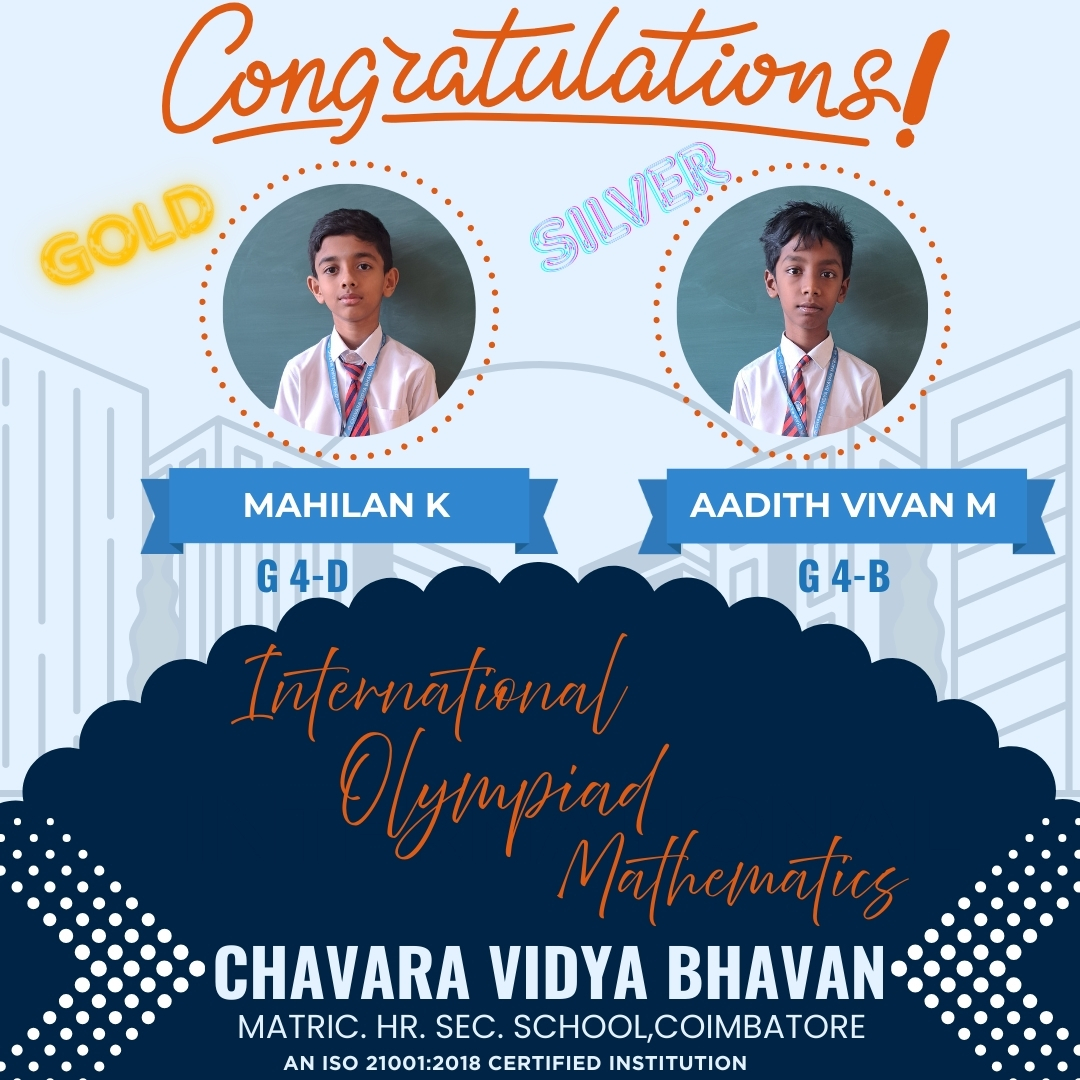 GOLD MEDAL – International Olympiad of Mathematics